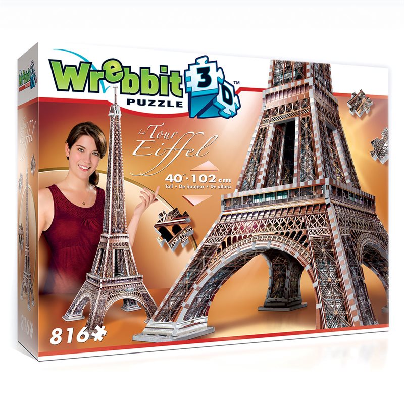 Pussel 3D 816 bitar Eiffel Tower