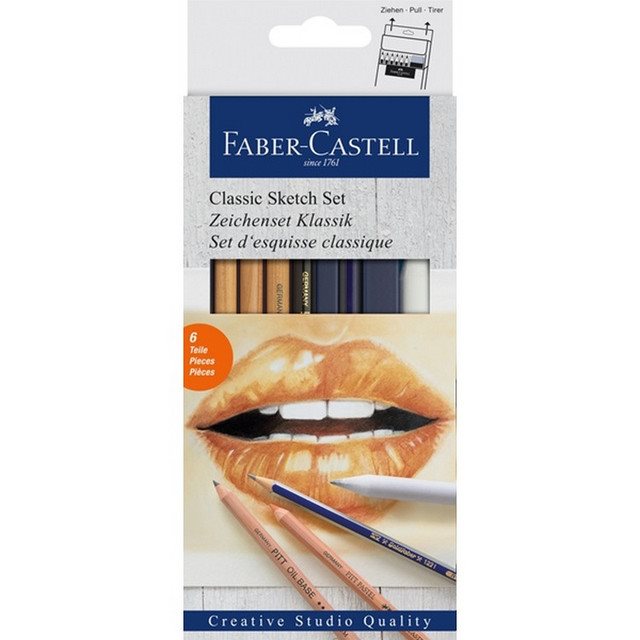 Ritset Goldfaber Drawingset Faber Castell Classic