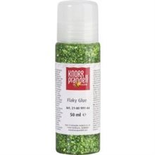 Glitterlim 50ml Flakes Grön