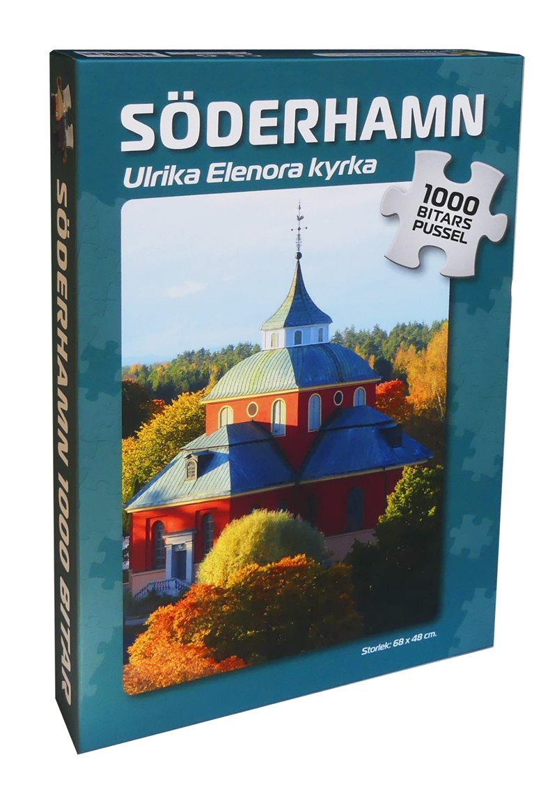 Pussel 1000 bit Ulrika Eleonora kyrka Söderhamn