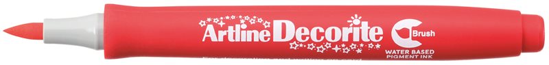 Artline Decorite Pensel röd