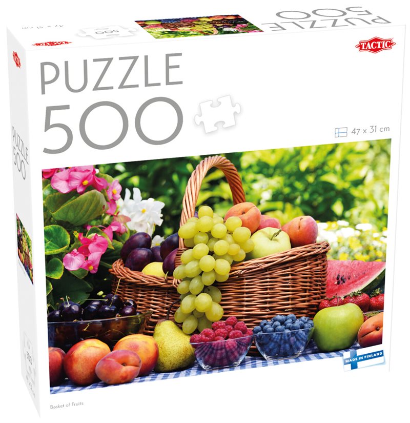 Pussel 500 bit Basket Of Fruits