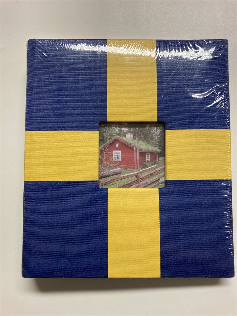 Fotoalbum Sverige instick 15x11,5cm 160bilder