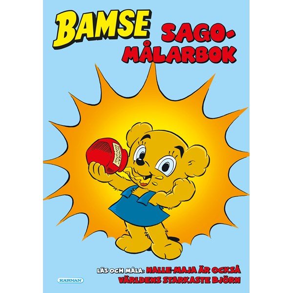 Målarbok Sago Nalle- Maja