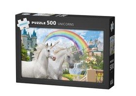 Pussel 500 bit Unicorns