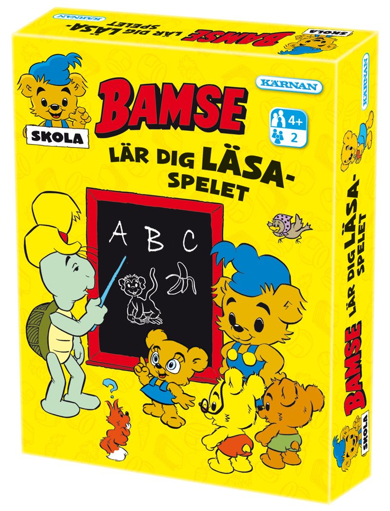 Spel Bamse Lär Dig Läsa-Spelet