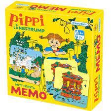 Spel Memo Pippi Långstrump