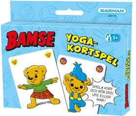 Kortspel Bamse Yogakortspel