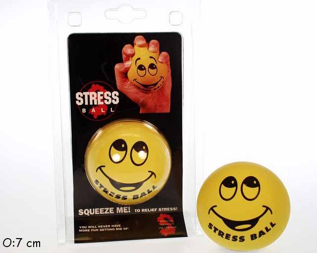 Stressboll Smiley