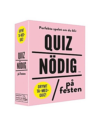 Spel Quiznödig På festen