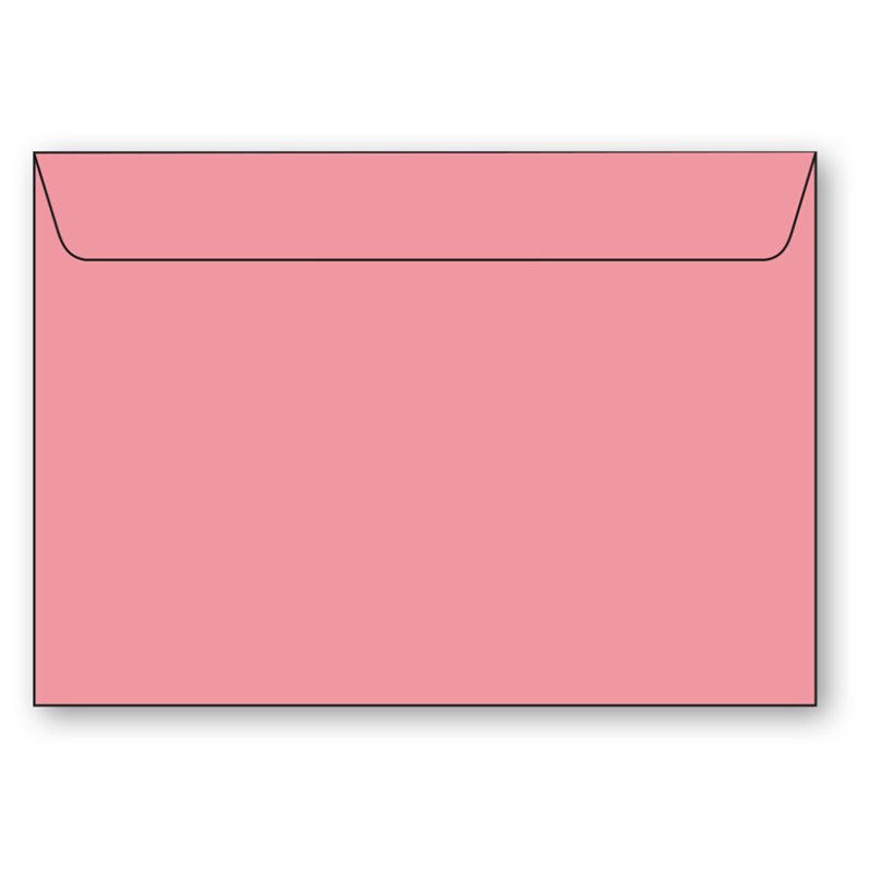 Kuvert C4 5p rosa