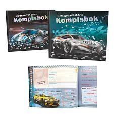 Kompisbok Monstercars