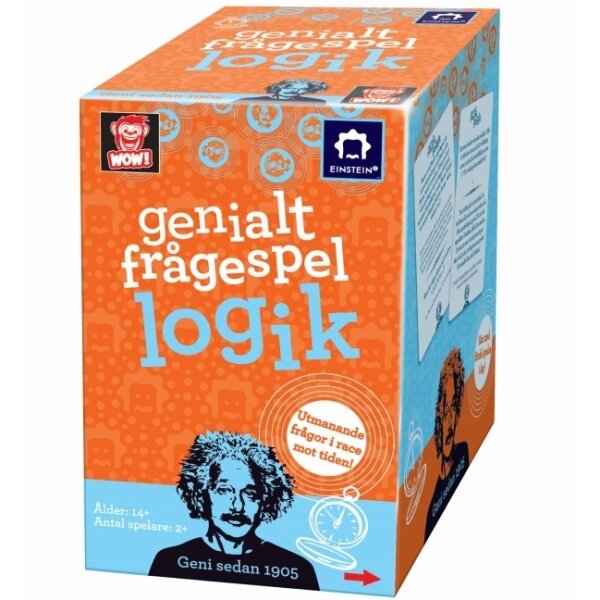 Spel Genialt frågespel logik