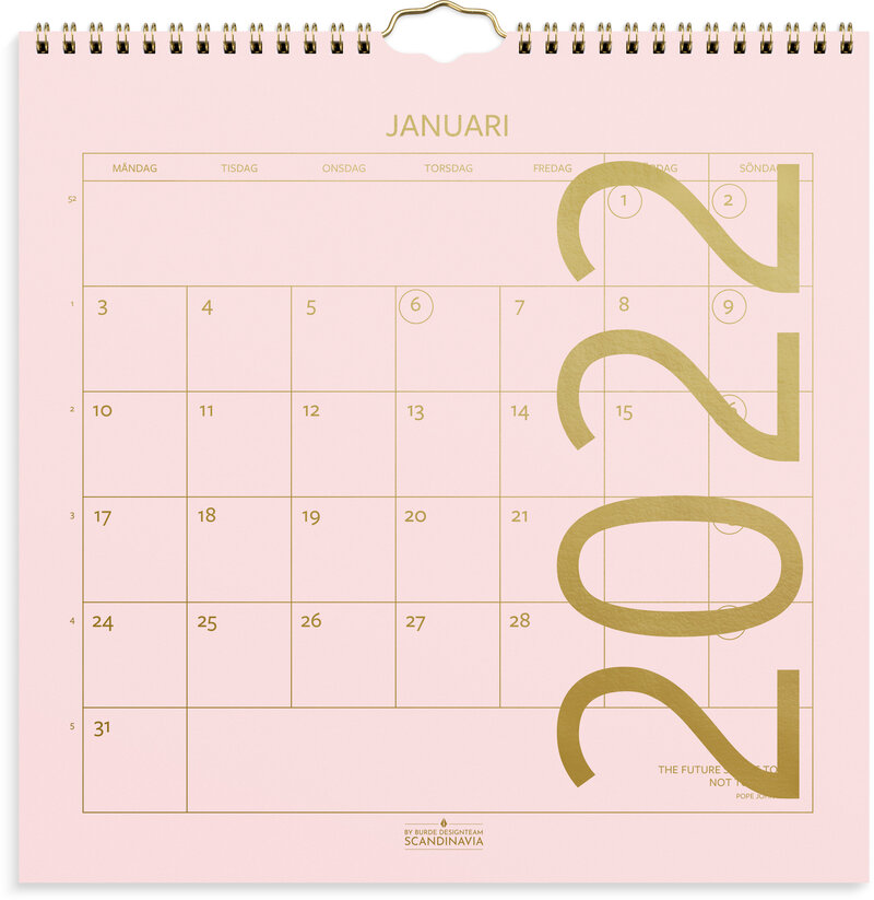 Väggkalender Color, FSC Mix