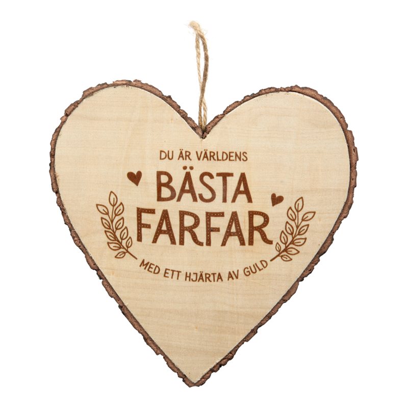 Wooden Heart Farfar