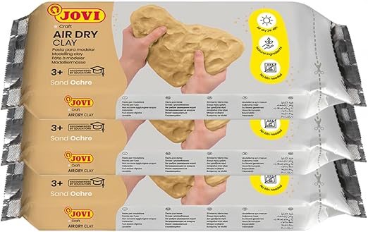 Modellera JOVI Lufttorkande 1000g Sand Ochre