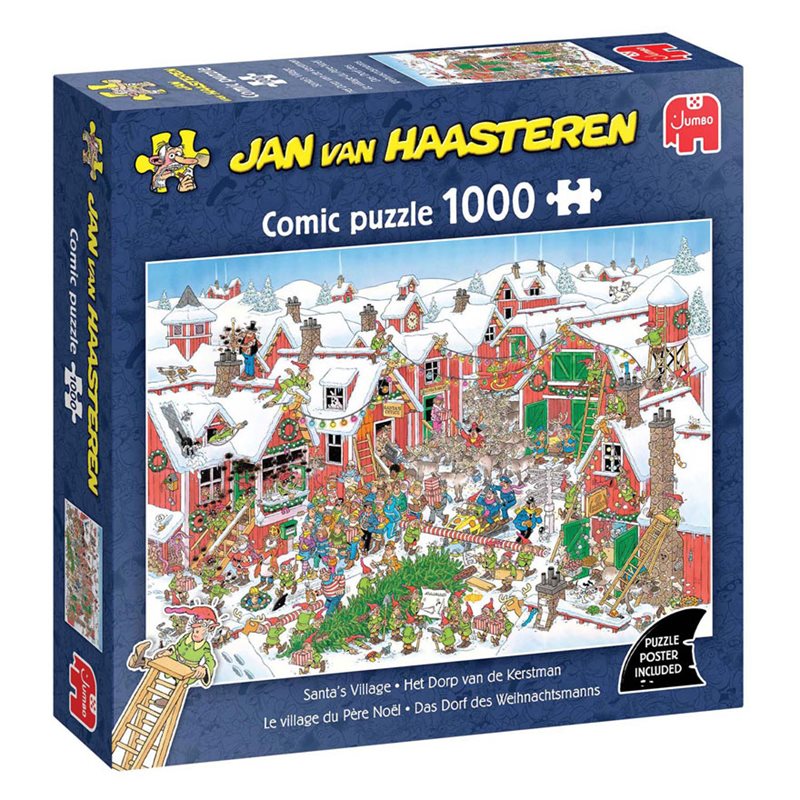 Pussel 1000 bit JvH Santas Village