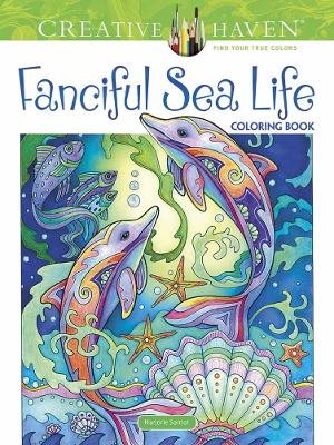 Creative haven fanciful sea life coloring book