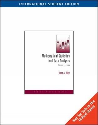 Mathematical Statistics and Data Analysis, International Edition (with CD D