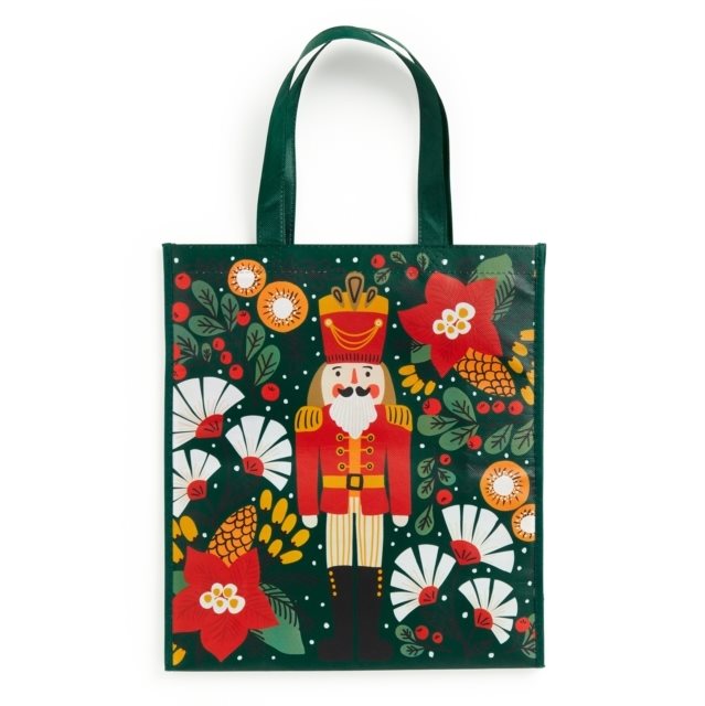Merry Nutcracker Reusable Shopping Bag