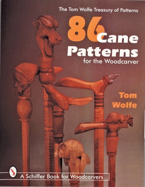 86 cane patterns for the woodcarver