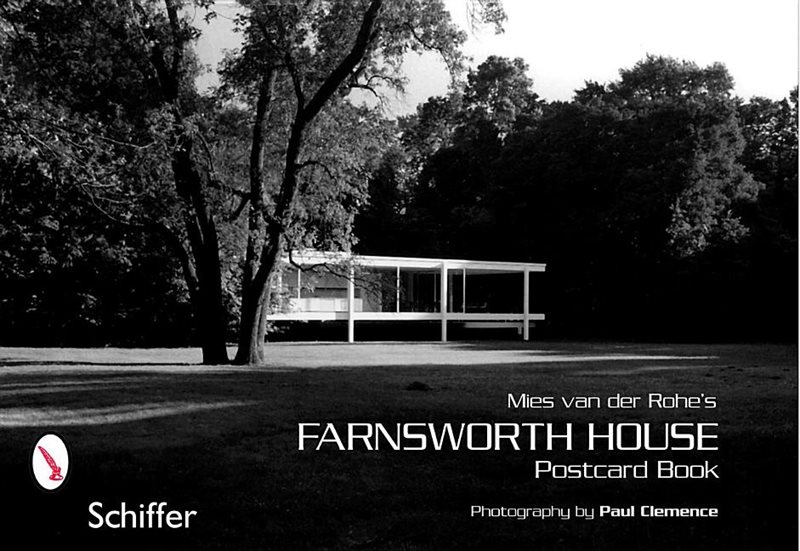 Mies van der rohes farnsworth house - postcard book