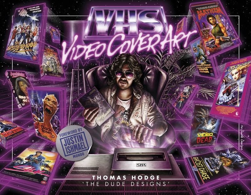 Vhs: video cover art - 1980s to early 1990s