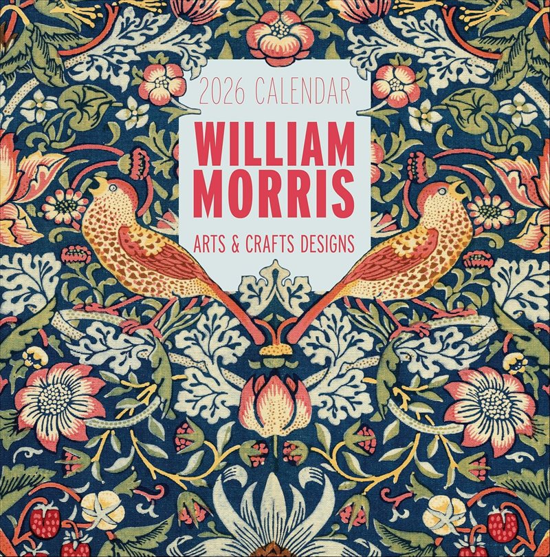 William Morris : 2026 Wall Calendar