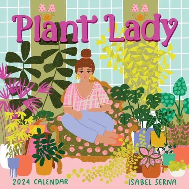 Plant Lady Wall Calendar 2024