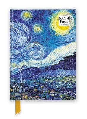 Vincent van Gogh: The Starry Night (Foiled Dot Grid Journal)