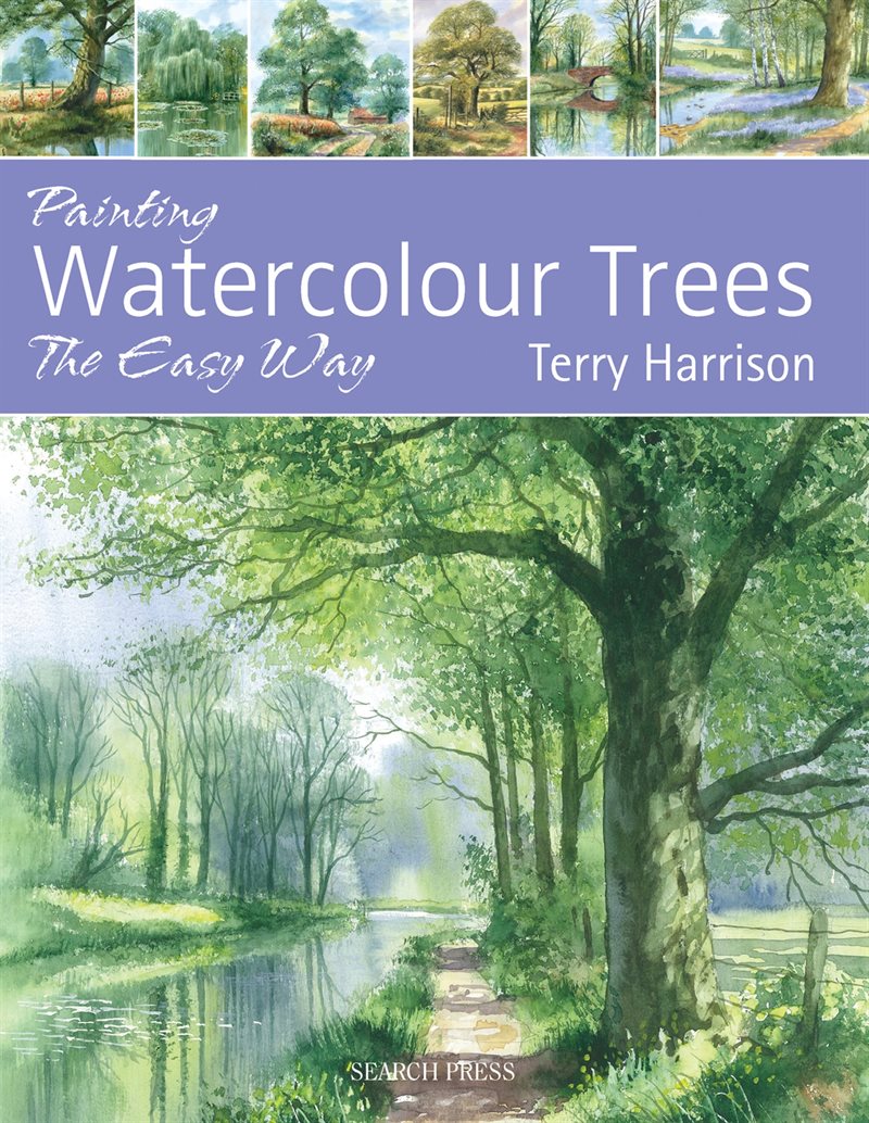 Painting watercolour trees the easy way