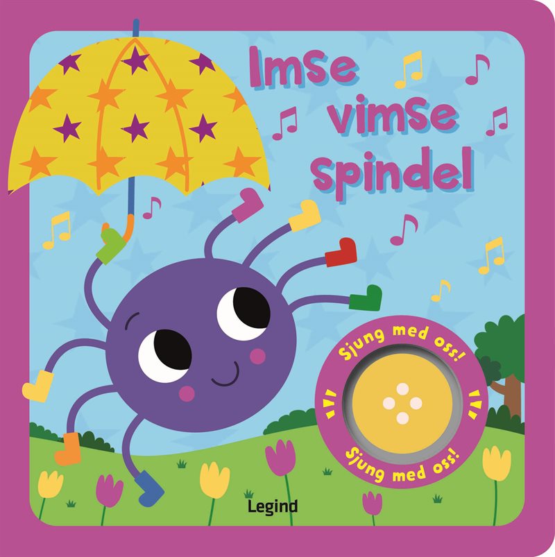 Imse vimse spindel : Sångbok med musik