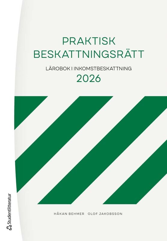 Praktisk beskattningsrätt - Lärobok i inkomstbeskattning 2026