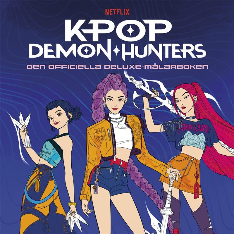 KPop Demon hunters : den officiella målarboken