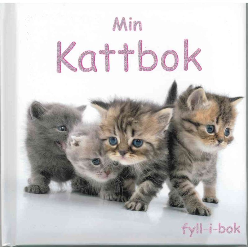 Min kattbok (Fyll i bok)