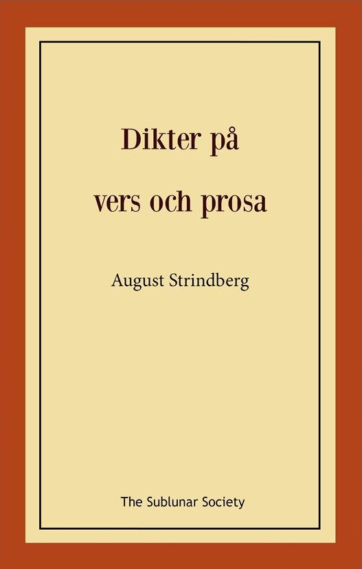 Dikter på vers och prosa