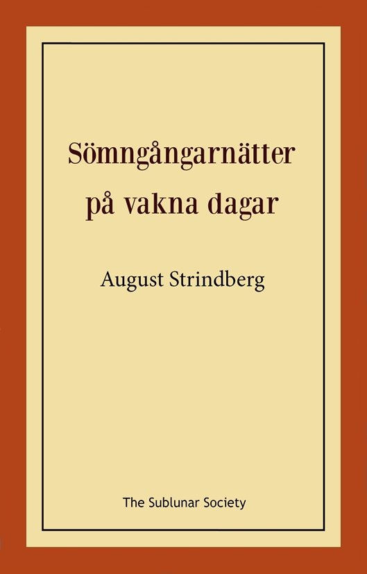 Sömngångarnätter på vakna dagar