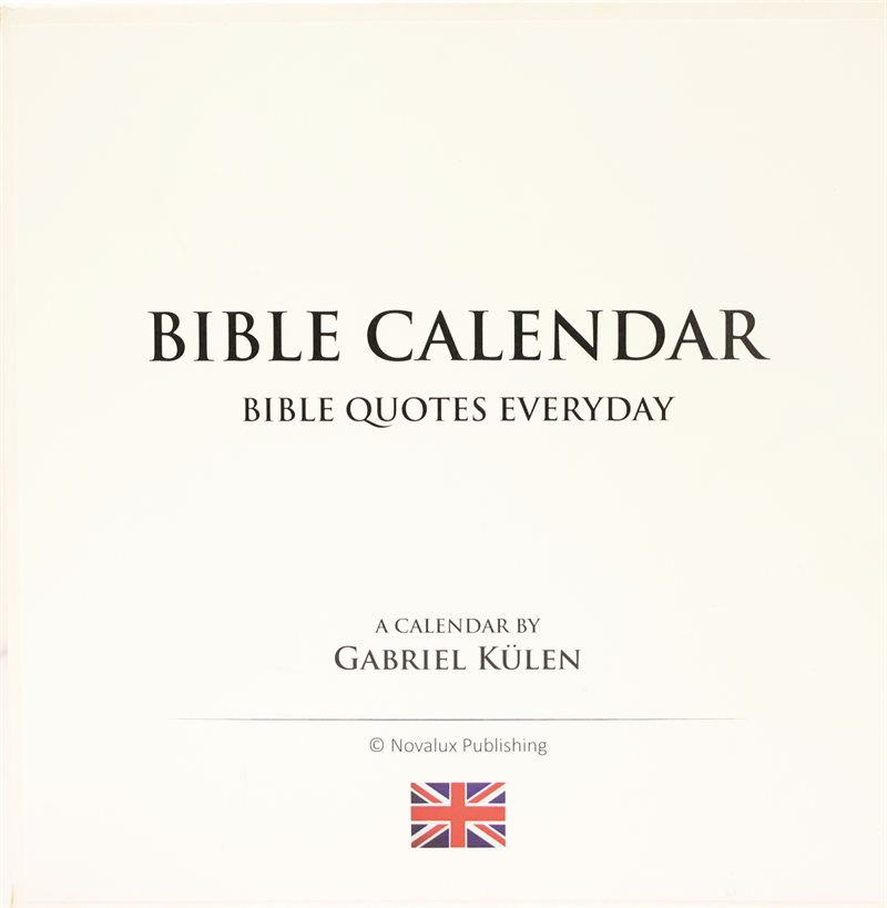 Bible calendar : bible quotes everyday