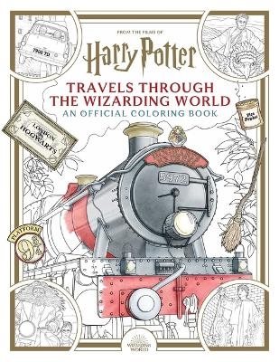 Harry Potter: Travels Through the Wizarding World: An Official Coloring Boo