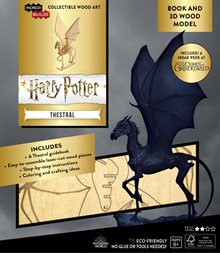 Harry Potter Thestral Book and 3D Wood