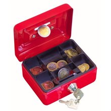 Kassaskrin Wedo Plåt Röd/Blå