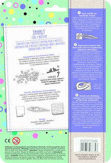 Pärlplatteset enhörning