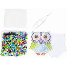 Pärlplatteset uggla