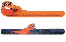 Linjal 30cm T-Rex Mjuk Snurrad
