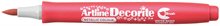 Artline Decorite Pensel metallic röd