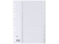 Plastregister A4 1-31 Vit