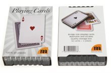 Hållbar bridgekortlek helt i plast