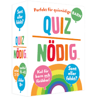 Spel Quiznödig Sant eller falskt Barn