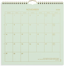Väggkalender Color, FSC Mix