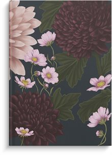 Anteckningsbok - Notebook - lined A5 Garden Dreams Dahlia
